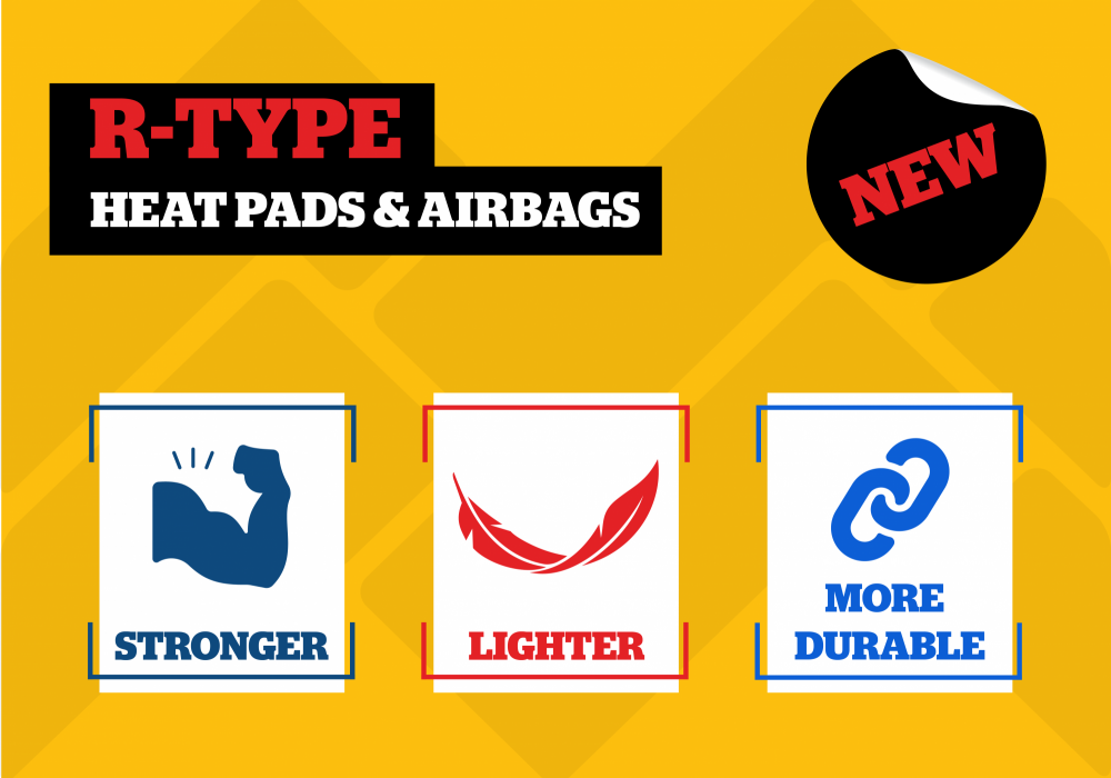 MEET THE WORLD’S STRONGEST HEAT PADS & AIRBAGS!