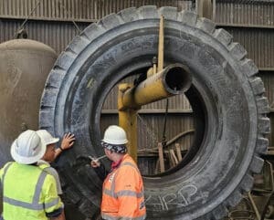 Maintenance of OTR tyres via a minor damage tyre repair program is crucial