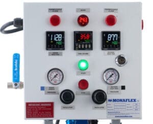 The Monaflex TRDD for truck repair uses the TRRS D Control Panel