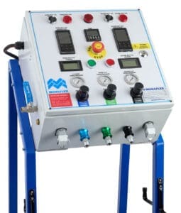 Monaflex Custom OTR System uses the M100 Control Panel