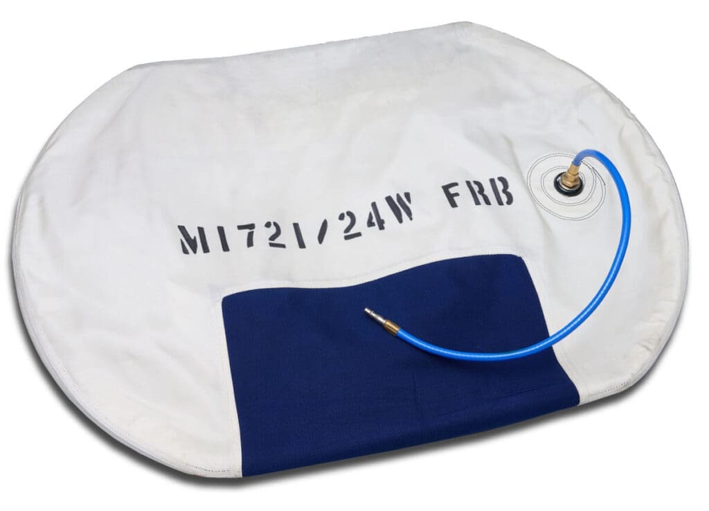 Monaflex M1721/24W FRB for use in OTR tyre repair.