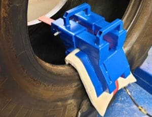 Monaflex MBRS repairs bead damage in OTR tyres